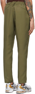 Needles Khaki Twill Lounge Pants