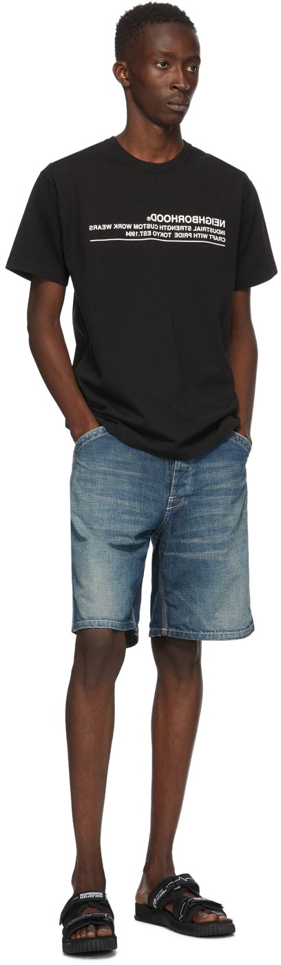 Neighborhood Black Archive No. 0201 Logic T-Shirt