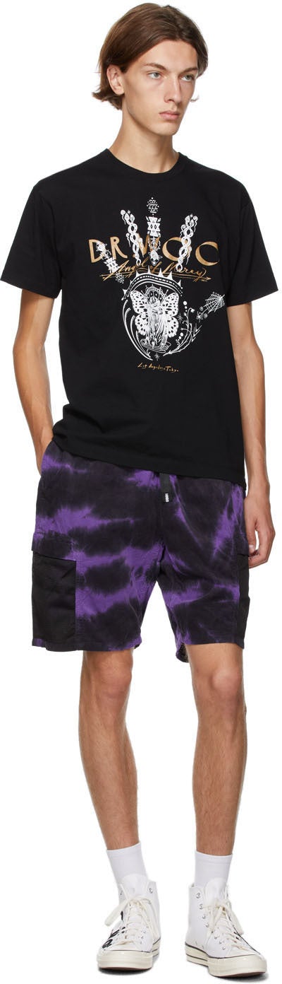 Neighborhood Black Dr. Woo Edition 'Angel Of Mercy' T-Shirt