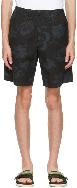 Neighborhood Black Ohana Shorts - Short de quartier noir Ohana - 이웃 블랙 오하나 반바지