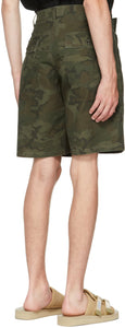 Neighborhood Green Camo Baker-C Shorts