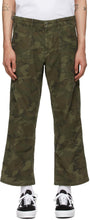 Neighborhood Khaki Camouflage Baker Trousers - Quartier Kaki Camouflage Baker Pantalons - 이웃 카키색 위장 베이커 바지