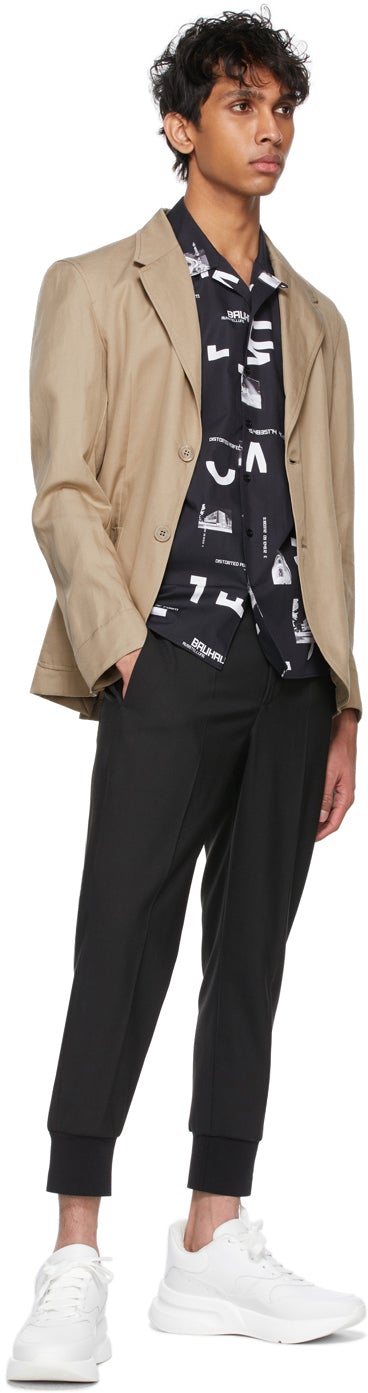 Neil Barrett Beige Slim Blazer