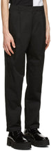 Neil Barrett Black One-Pleat Trousers