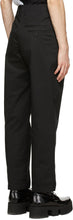 Neil Barrett Black One-Pleat Trousers
