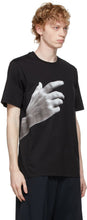 Neil Barrett Black 'The Other Hand' T-Shirt
