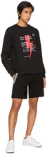 Neil Barrett Black 'Thunderbolt' Sweatshirt