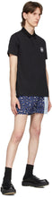 Neil Barrett Blue Multi-Print Shorts