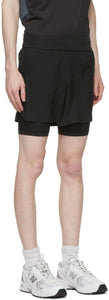 New Balance Black Q Speed Fuel 2-In-1 Shorts