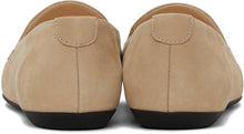 Nicholas Kirkwood Beige Nubuck Loaferina Penny Loafers