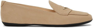 Nicholas Kirkwood Beige Nubuck Loaferina Penny Loafers - Nicholas Kirkwood Beige Nubue Nubuck Loaferina Penny Mocassins - 니콜라스 Kirkwood 베이지 Nubuck Loaferina Penny Loafers.