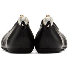 Nicholas Kirkwood Black Delfi Ballerina Flats