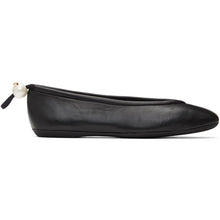 Nicholas Kirkwood Black Delfi Ballerina Flats - Nicholas Kirkwood noir Delfi Ballerina appartements - 니콜라스 Kirkwood Black Delfi 발레리나 아파트