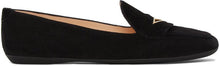 Nicholas Kirkwood Black Nubuck Loaferina Penny Loafers - Nicholas Kirkwood noir Nubuck Loaferina Penny Mocassins - Nicholas Kirkwood Black Nubuck Loaferina Penny Loafers.