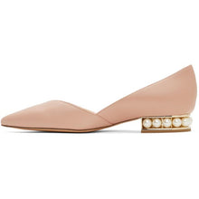 Nicholas Kirkwood Pink Casati D'Orsay Ballerina Flats