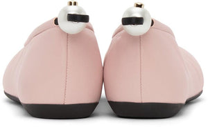 Nicholas Kirkwood Pink Delfi Ballerina Flats