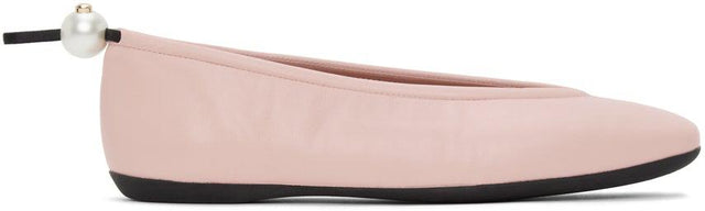 Nicholas Kirkwood Pink Delfi Ballerina Flats - Nicholas Kirkwood rose Delfi Ballerina appartements - 니콜라스 Kirkwood 핑크 델피 발레리나 아파트