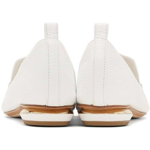 Nicholas Kirkwood White Beya Loafers – BlackSkinny