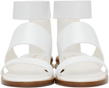 Nicholas Kirkwood White Triple-Strap Casati Sandals