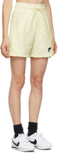 Nike Beige High-Rise NSW Shorts