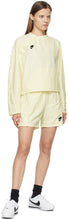 Nike Beige High-Rise NSW Shorts