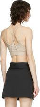 Nike Beige Yoga Dri-FIT Indy Sports Bra