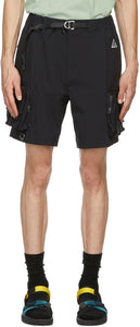 Nike Black ACG Cargo Shorts - Short Nike Black ACG Cargo - 나이키 블랙 ACG화물 반바지