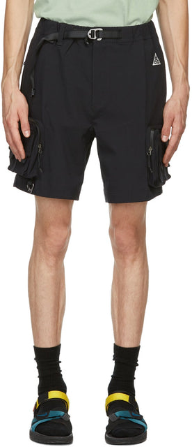 Nike Black ACG Cargo Shorts - Short Nike Black ACG Cargo - 나이키 블랙 ACG화물 반바지