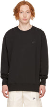 Nike Black Classic Logo Sweatshirt - Sweat-shirt de logo Nike Noir Classic - 나이키 블랙 클래식 로고 스웨터