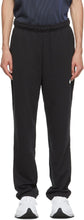 Nike Black Dri-FIT Tapered Lounge Pants - Pantalon de salon conique Nike Noir Dri-Fit - 나이키 블랙 Dri-Fit 테이퍼 라운지 바지