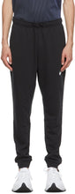 Nike Black Dri-FIT Tapered Lounge Pants - Pantalon de salon conique Nike Noir Dri-Fit - 나이키 블랙 Dri-Fit 테이퍼 라운지 바지