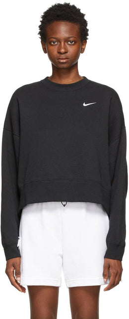 Nike Black Fleece NSW Sweatshirt - Sweat-shirt Nike Black Fleece NSW - 나이키 블랙 양털 NSW 스웨터