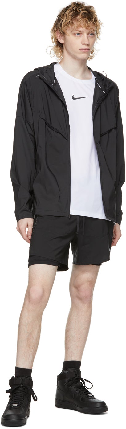 Nike Black Flex Stride Run Division 2-in-1 Shorts
