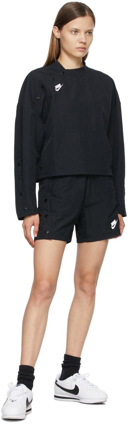 Nike Black High-Rise NSW Shorts