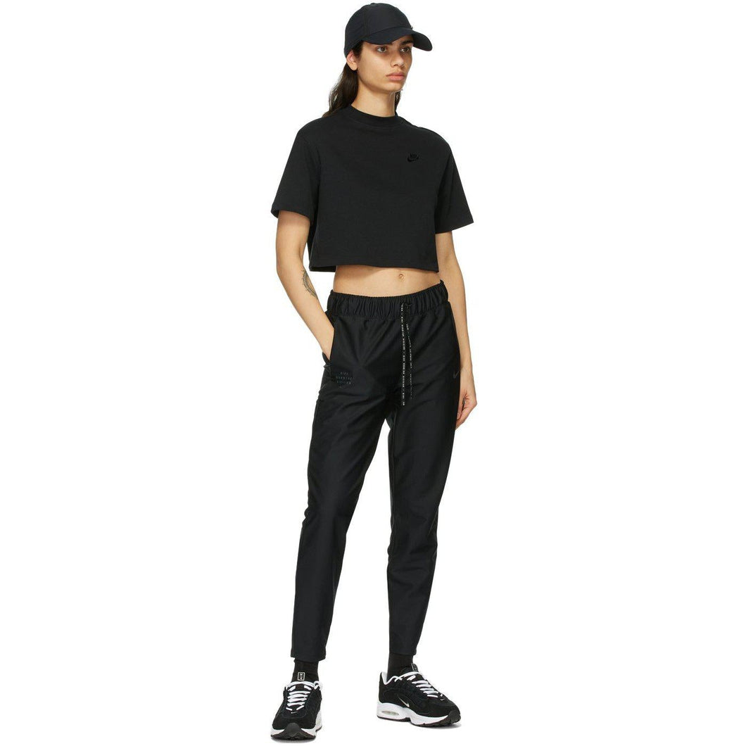 Nike Black Jersey Sportswear T-Shirt - T-shirt Nike Black Jersey Sportswear - 나이키 검은 저지 스포츠웨어 셔츠 셔츠