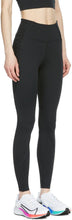 Nike Black Laced One Luxe 7/8 Leggings