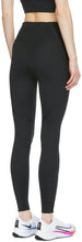 Nike Black Laced One Luxe 7/8 Leggings