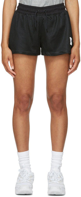Nike Black NSW Heritage Mesh Shorts - Short Nike Noir Nsw Heritage Mesh - 나이키 블랙 NSW 유산 메쉬 반바지