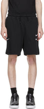 Nike Black NSW Sportswear Shorts - Short de vêtements de sport Nike Noir NSW - 나이키 블랙 NSW 스포츠웨어 반바지