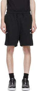 Nike Black NSW Sportswear Shorts - Short de vêtements de sport Nike Noir NSW - 나이키 블랙 NSW 스포츠웨어 반바지