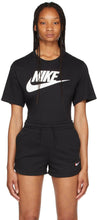Nike Black NSW T-Shirt - T-shirt Nike Noir NSW - 나이키 블랙 NSW 티셔츠