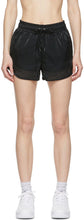 Nike Black Sportswear Air Sheen Shorts - Nike Black Sportswear Air Sheen Short - 나이키 블랙 스포츠웨어 공기 광택 반바지