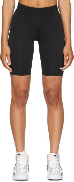 Nike Black Sportswear Essential Bike Shorts - Shorts de vélo essentiels Nike Black Sportswear - 나이키 블랙 스포츠웨어 필수 자전거 반바지