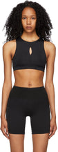 Nike Black Swoosh Coverage Bra - Soutien-gorge Nike Black Swoosh - 나이키 블랙 Swoosh Coverage Bra.