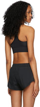 Nike Black Swoosh Long Line Sports Bra