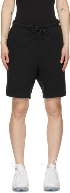 Nike Black Tech Fleece Shorts - Short Nike Black Tech Fleece - Nike Black Tech Fleece 반바지