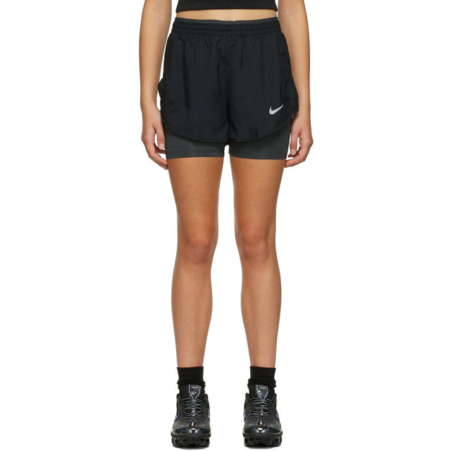 Nike Black Tempo Luxe Shorts - Short de luxe Nike Noir Tempo - 나이키 블랙 템포 Luxe 반바지
