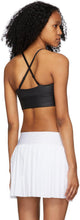 Nike Black Textured Indy Sports Bra