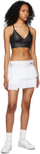Nike Black Textured Indy Sports Bra