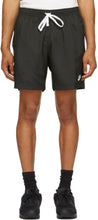 Nike Black Woven Sportswear Shorts - Nike Noir Sportswear Sportswear - 나이키 블랙 짠 운동복 반바지
